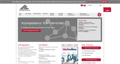 Desktop Screenshot of cdh.de